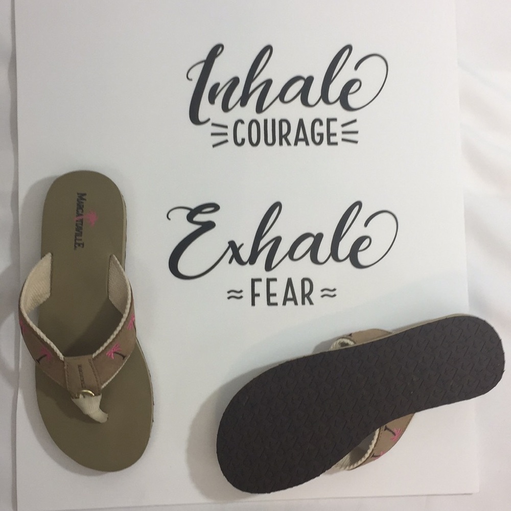 Margaritaville Size 9 Flip Flops